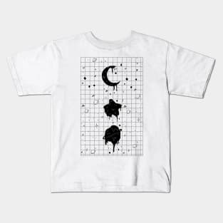 Melting Space (Black Version) Kids T-Shirt
